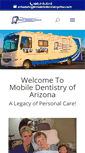 Mobile Screenshot of mobiledentistryofaz.com